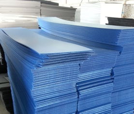生产可定制塑料中空板 来图加工 印刷圆形广告万通板